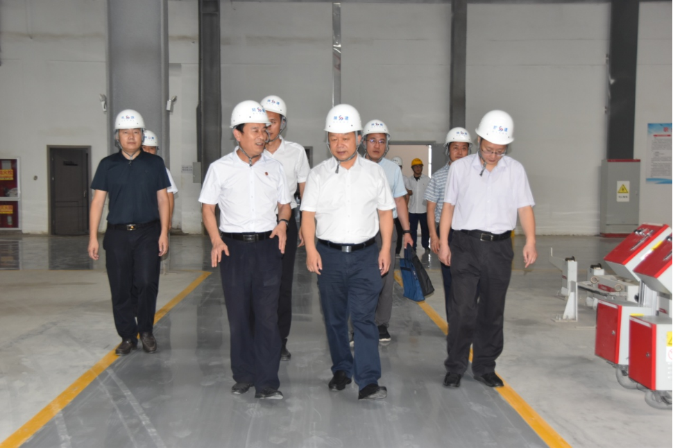 陜西省住建廳副廳長(zhǎng)付濤到陜建裝配智造公司調(diào)研