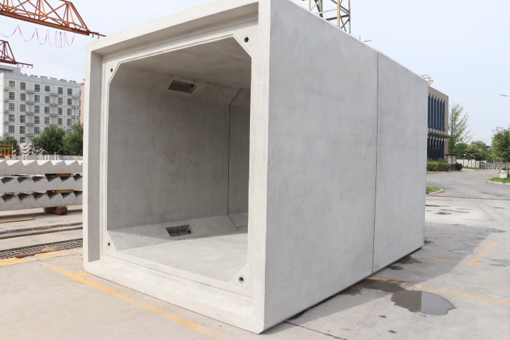 試拼成功！陜建新型建材公司鄠周眉高速公路項(xiàng)目預(yù)制綜合管廊正式投入生產(chǎn)